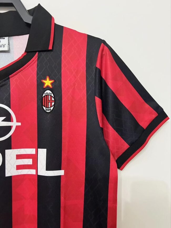 AC Milan Home Retro Jersey 1995/96 – Bild 6