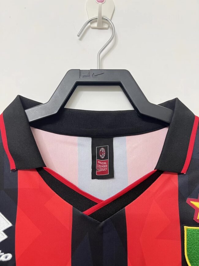 AC Milan Home Retro Jersey 1993/94 - Image 6