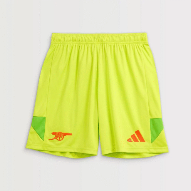 Arsenal Yellow Goalkeeper Shorts 2024/25