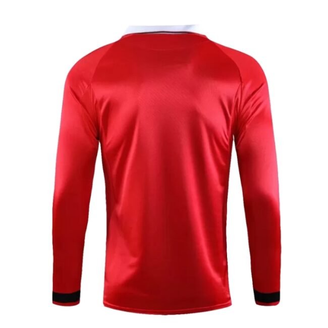 Manchester United Home Long Sleeves Retro Jersey 1999/00