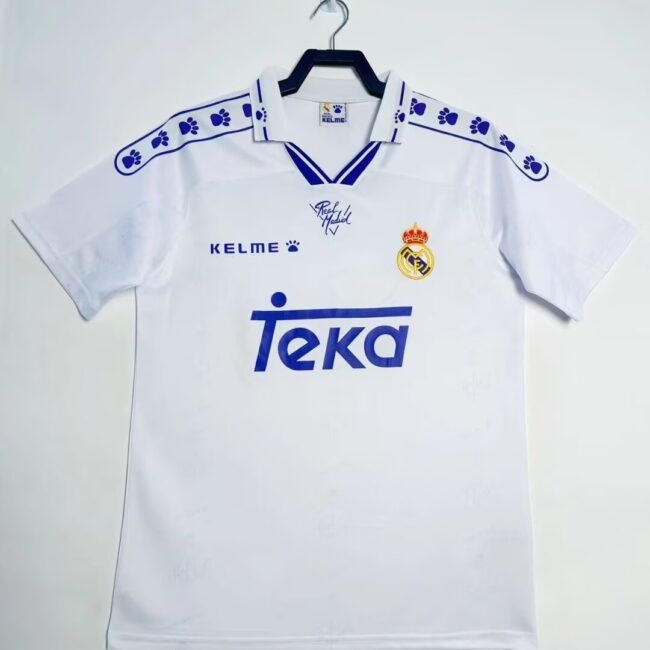 Real Madrid Home Retro Jersey 1996/97