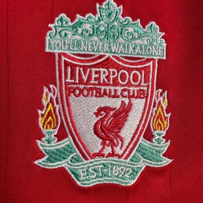 Liverpool Home Long Sleeve Retro Jersey 2006/08