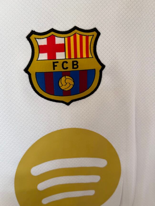 Barcelona Jersey 25/26 White – Bild 5