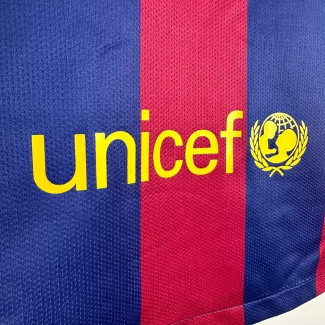 Barcelona Retro Long Sleeve Home Jersey 2014/15