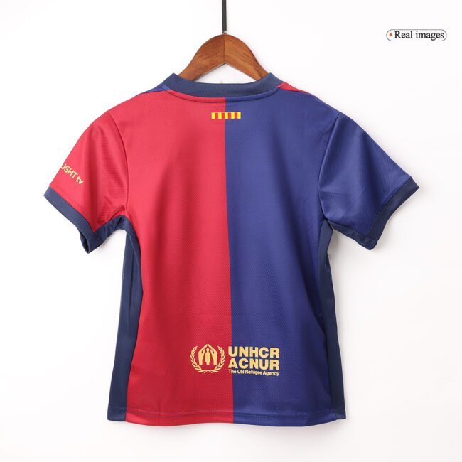 Kid's Barcelona Home Jersey+Shorts 2024/25