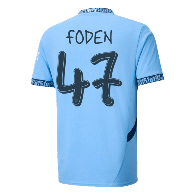 FODEN #47 Manchester City Home Jersey 2024/25