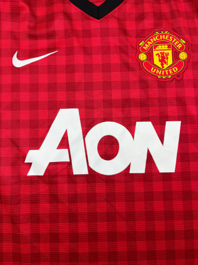 Manchester United Home Retro Jersey 2012/13 – Bild 3
