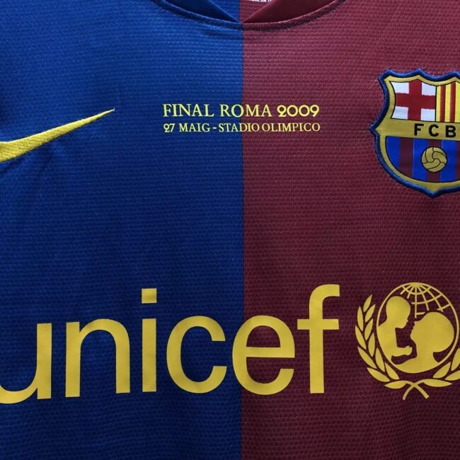 Barcelona Retro Barcelona Home long sleeves Jersey 2008/09