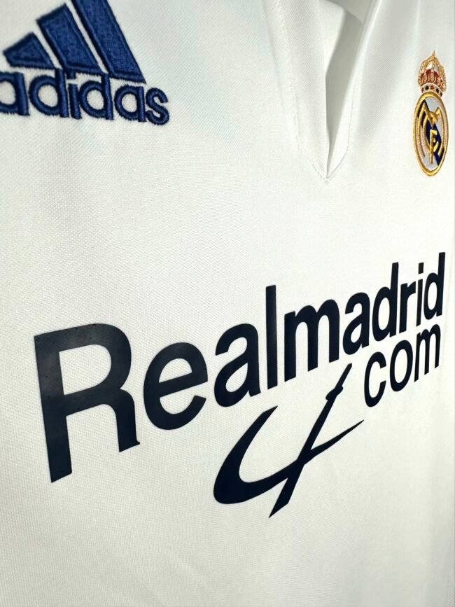 Real Madrid Home Retro Jersey 2001/02 – Bild 8