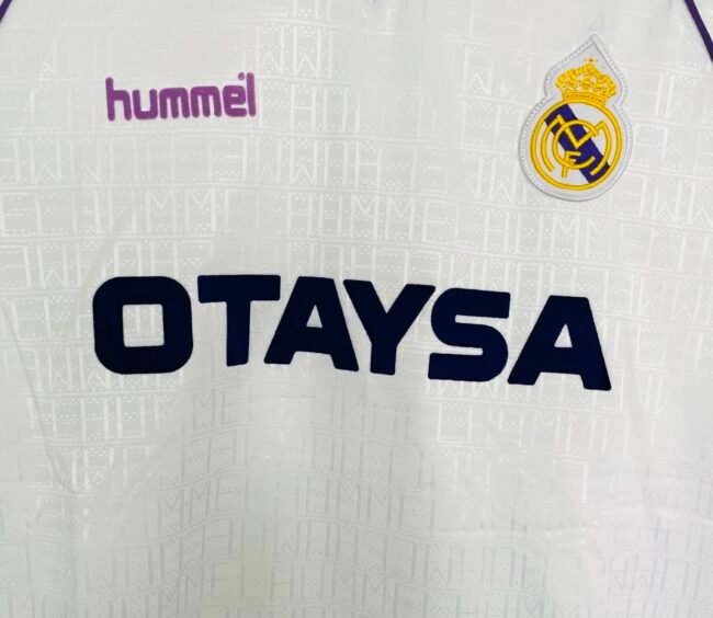 Real Madrid Home Retro Jersey 1990/92 – Bild 4