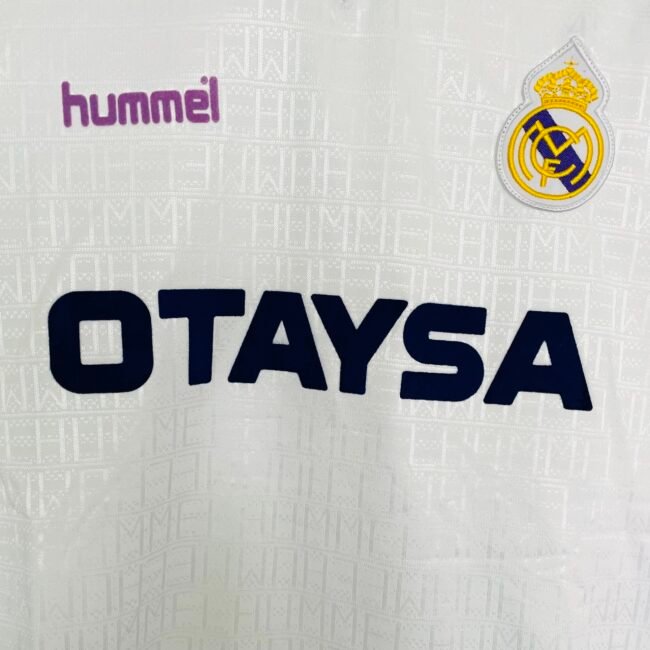 Real Madrid Home Retro Jersey 1990/92