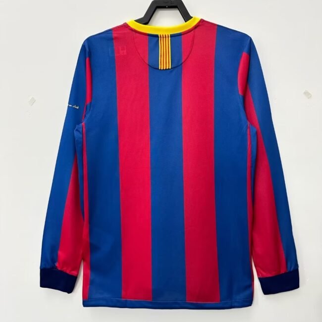 Barcelona Retro Barcelona Long Sleeve Home Jersey 2010/11