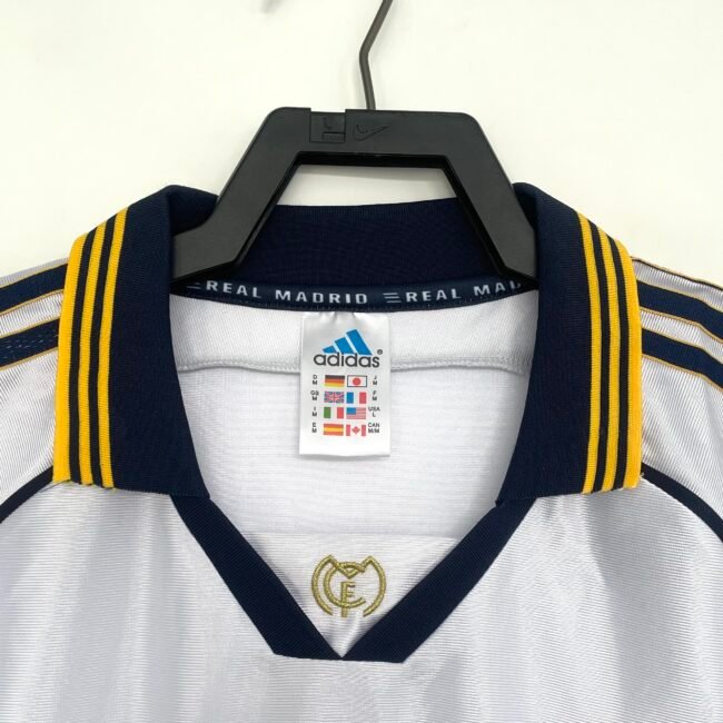 Real Madrid Home Retro Jersey 1999/00