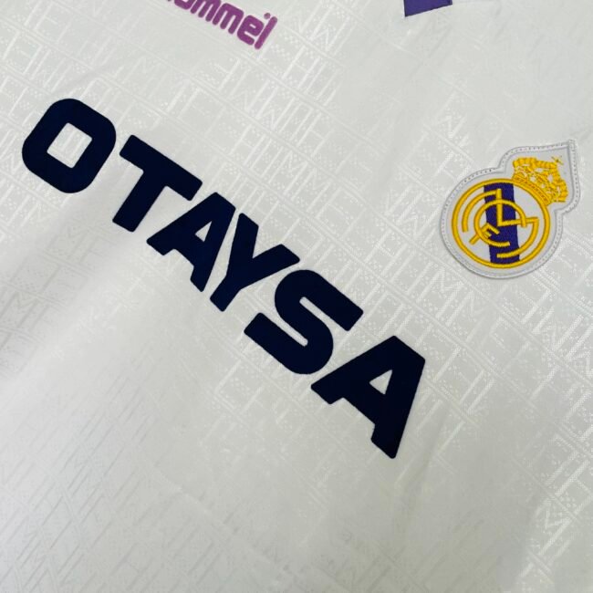 Real Madrid Home Retro Jersey 1990/92