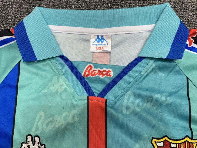 Barcelona Retro Away Jersey 1996/97 – Bild 4