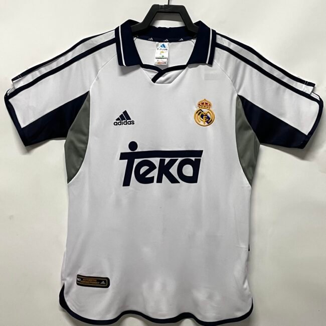 Real Madrid Home Retro Jersey 2000/01