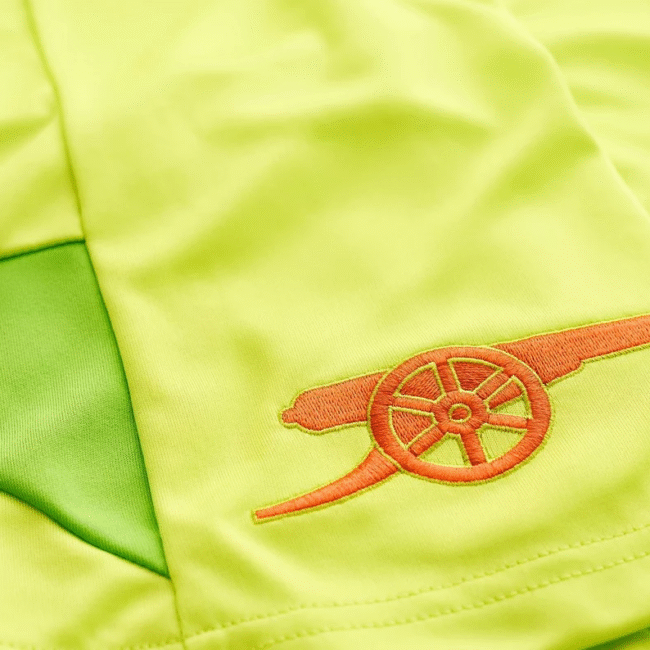Arsenal Yellow Goalkeeper Shorts 2024/25