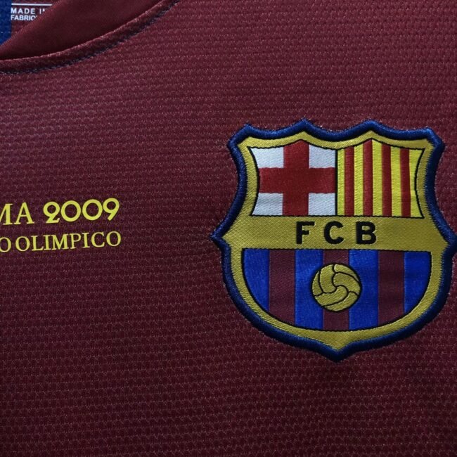 Barcelona Retro Barcelona Home long sleeves Jersey 2008/09