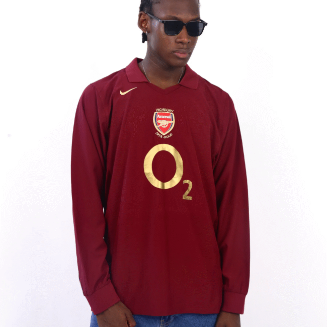 Arsenal Home Long Sleeve Jersey 2005/06