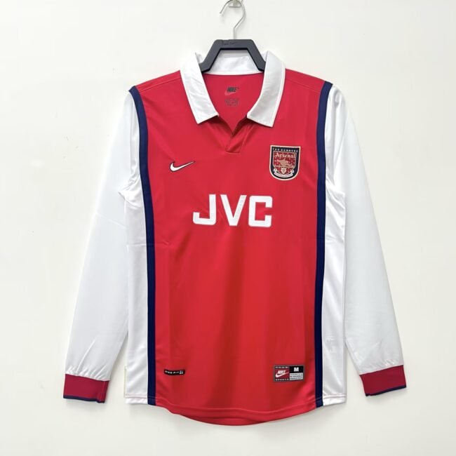 Arsenal Home Long Sleeve Jersey 1998/99