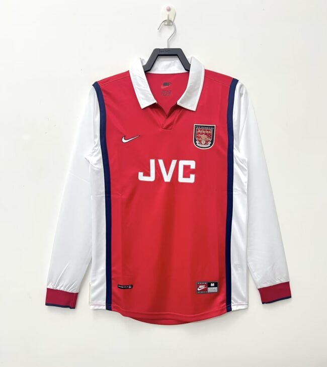 Arsenal Home Long Sleeve Jersey 1998/99
