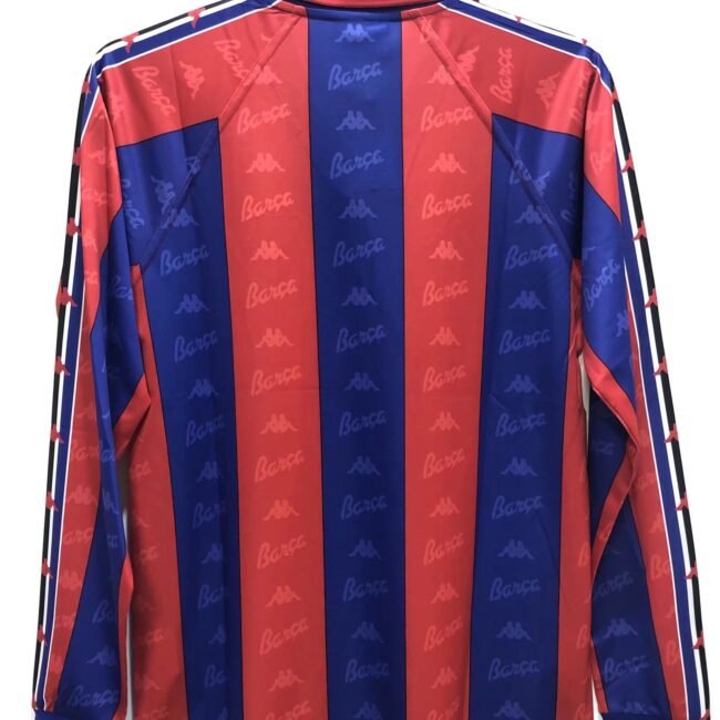 Barcelona Retro Home Long Sleeve Jersey 1996/97