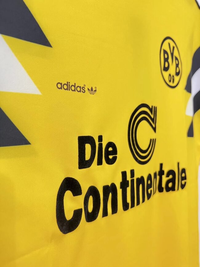 Borussia Dortmund 1989/90 Home shirt – Bild 4