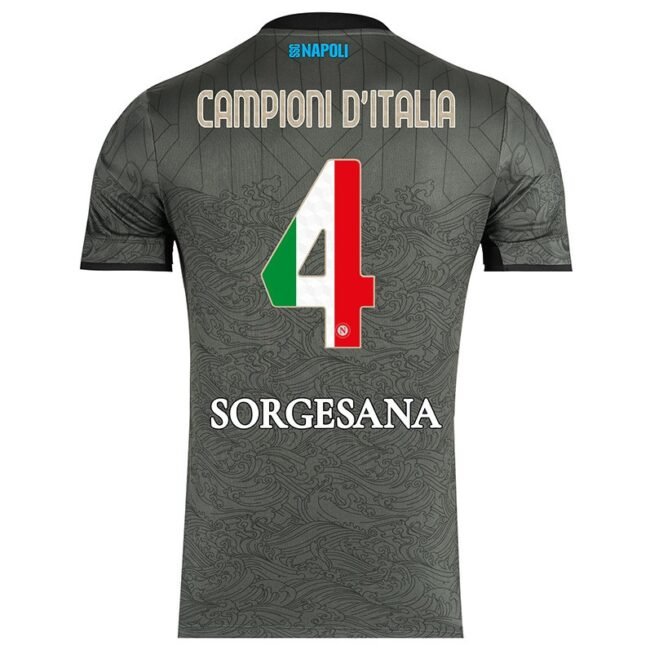 SSC Napoli Third Match Shirt Italian Champions 2024/2025