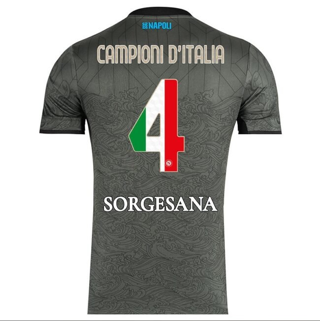 SSC Napoli Third Match Shirt Italian Champions 2024/2025