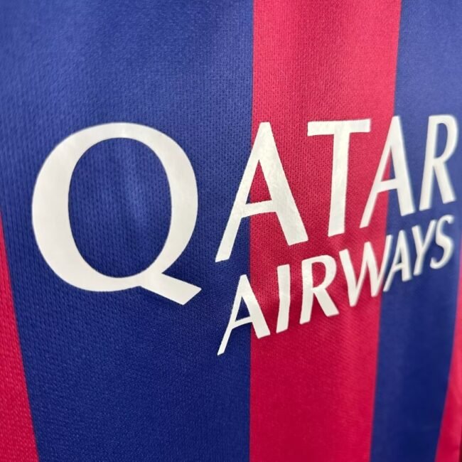 Barcelona Retro Long Sleeve Home Jersey 2014/15