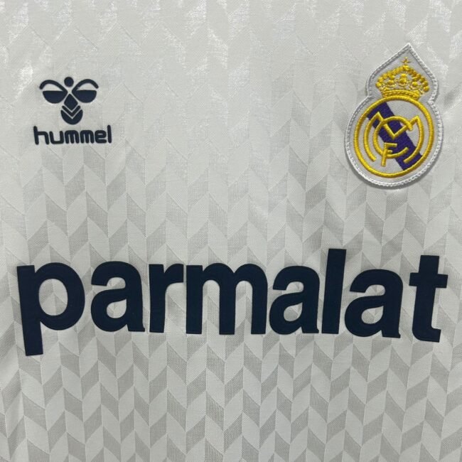 Real Madrid Home Retro Jersey 1986/87