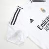 Kid's Real Madrid Home Jersey+Shorts 2024/25 - Image 5