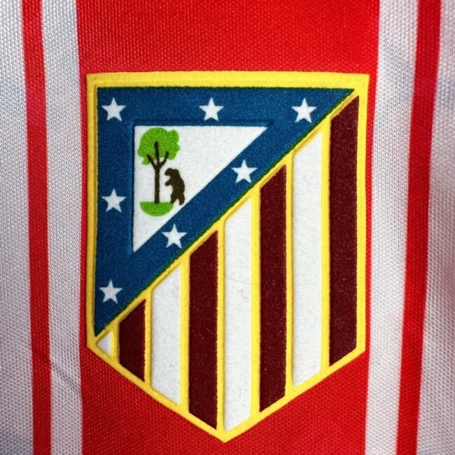 Atletico Madrid Home Long Sleeve Retro Jersey 1994/95