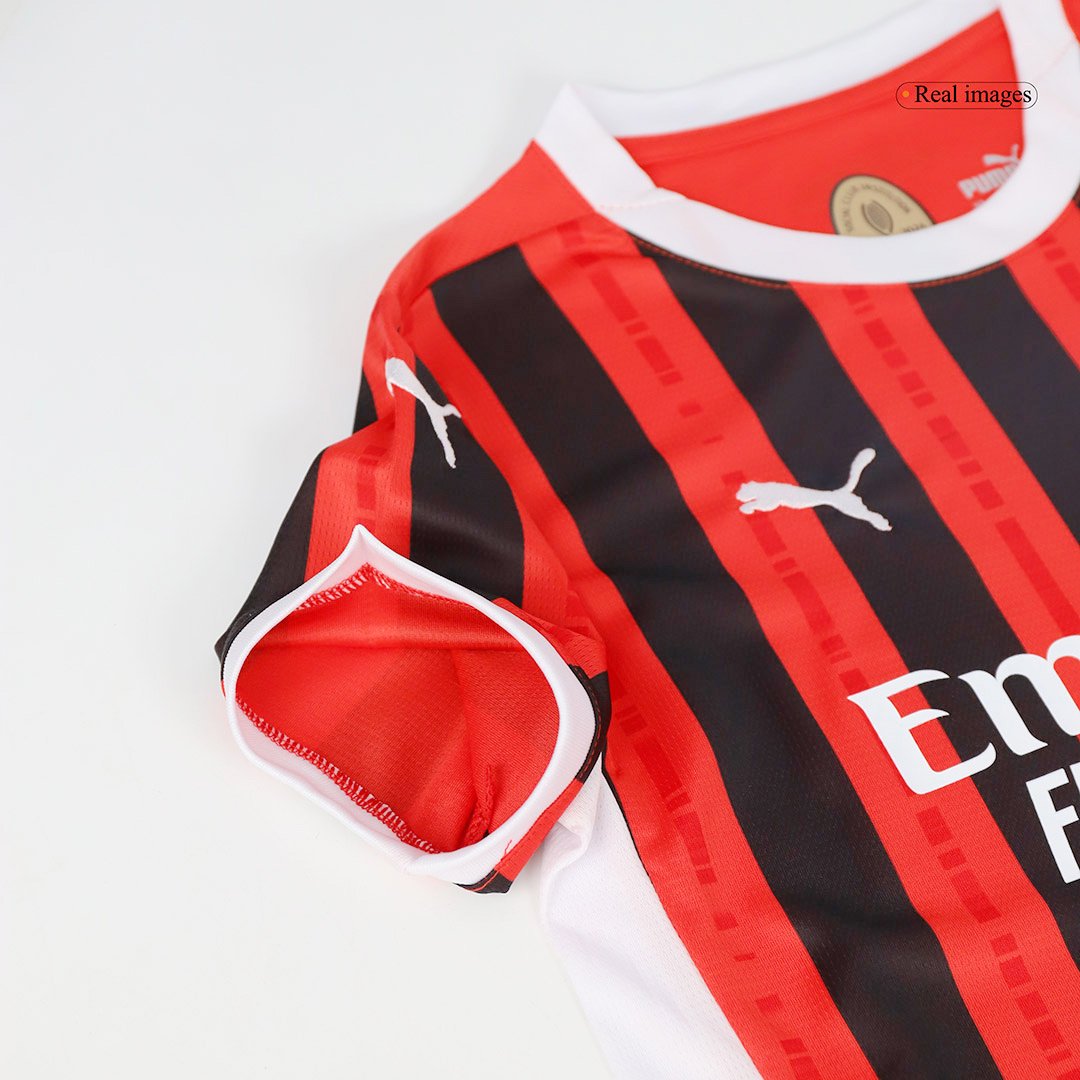 Kid's AC Milan Home Jersey+Shorts 2024/25 - Image 5