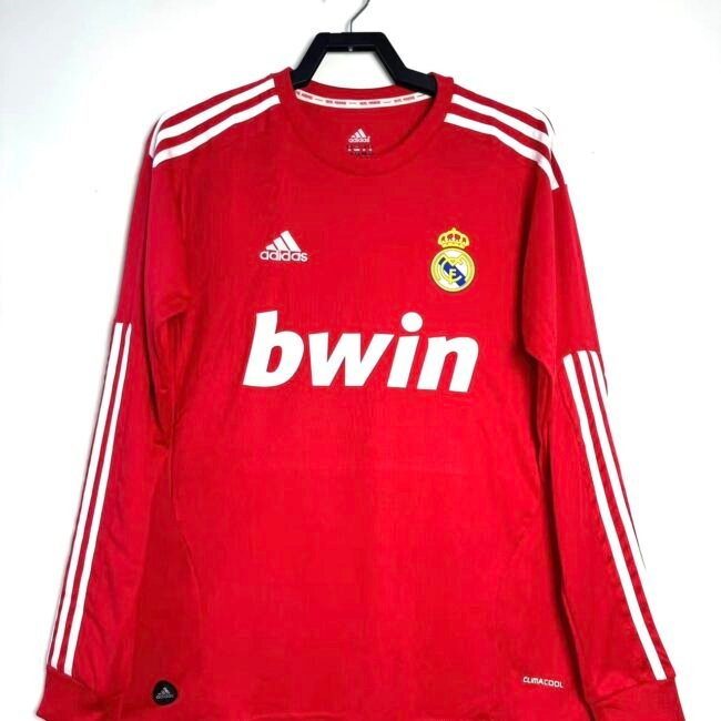 Real Madrid Third Long Sleeve Retro Jersey 2011/12