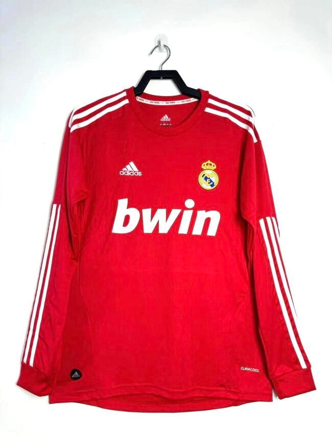 Real Madrid Third Long Sleeve Retro Jersey 2011/12