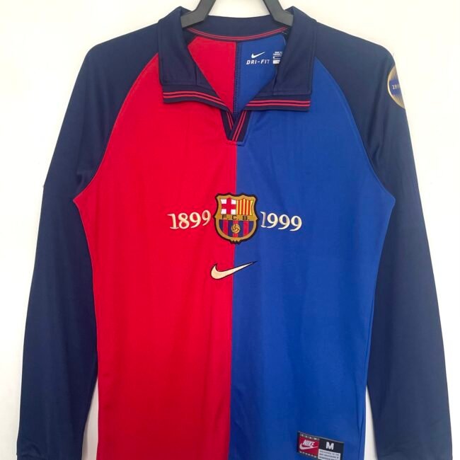 Barcelona Retro Barcelona Centenary Jersey 1998/99 Long-sleeve