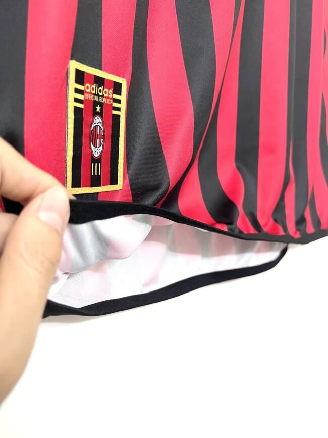 AC Milan Home Retro Jersey 1999/00 – Bild 7
