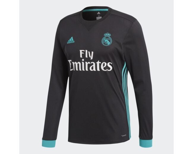 Real Madrid Away Long Sleeve Jersey 2017/18