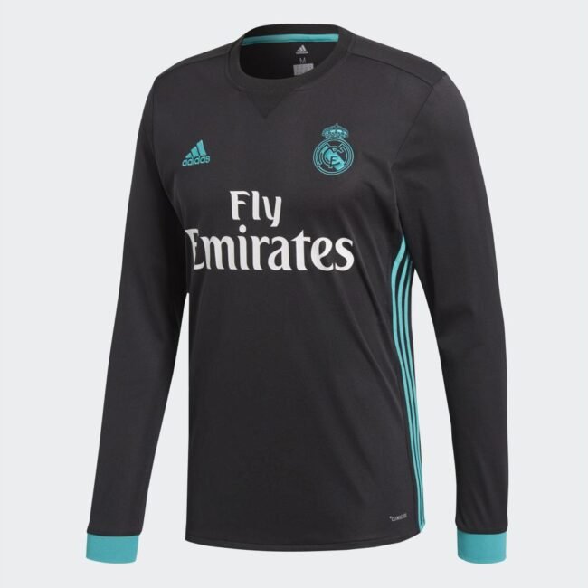 Real Madrid Away Long Sleeve Jersey 2017/18