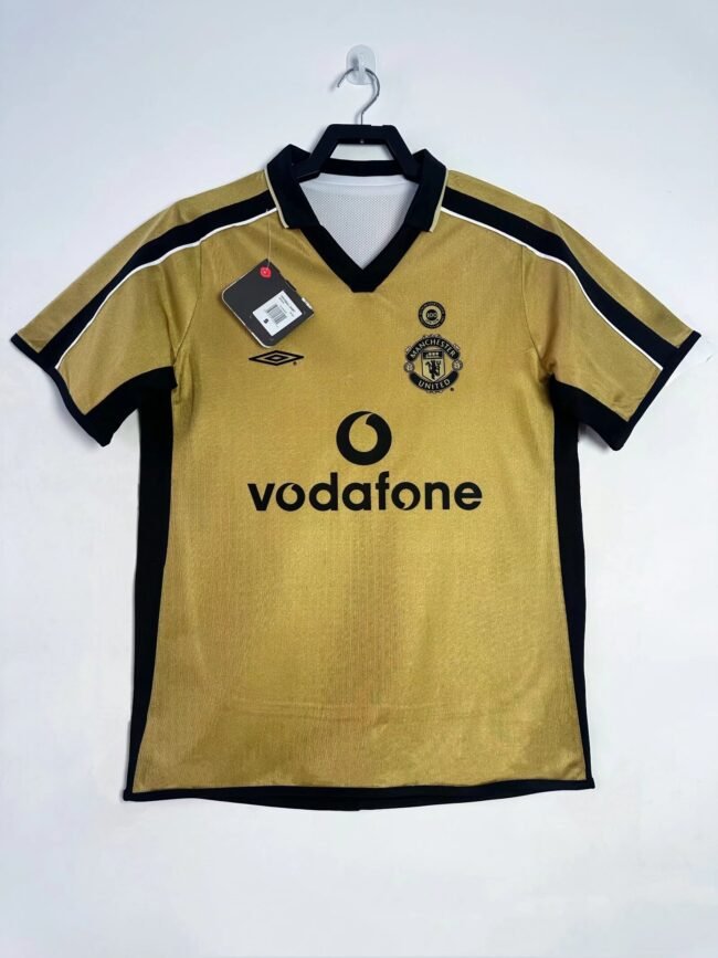 Manchester United Away Reversible Retro Jersey 2001/02 – Bild 3