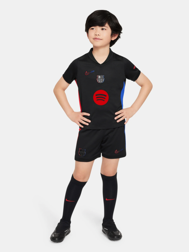 Kid's Barcelona Away Jersey+Shorts 2024/25 - Image 2