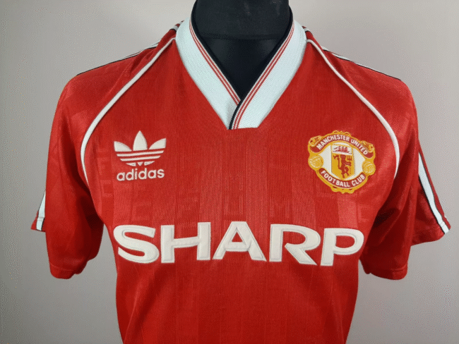 Manchester United Home Retro Jersey 1988/90 - Image 4