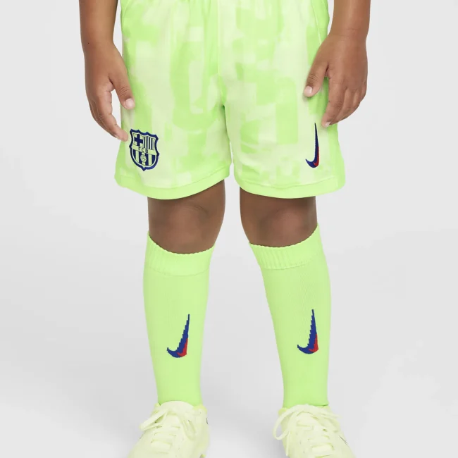 Kid's Barcelona Third Jersey+Shorts 2024/25