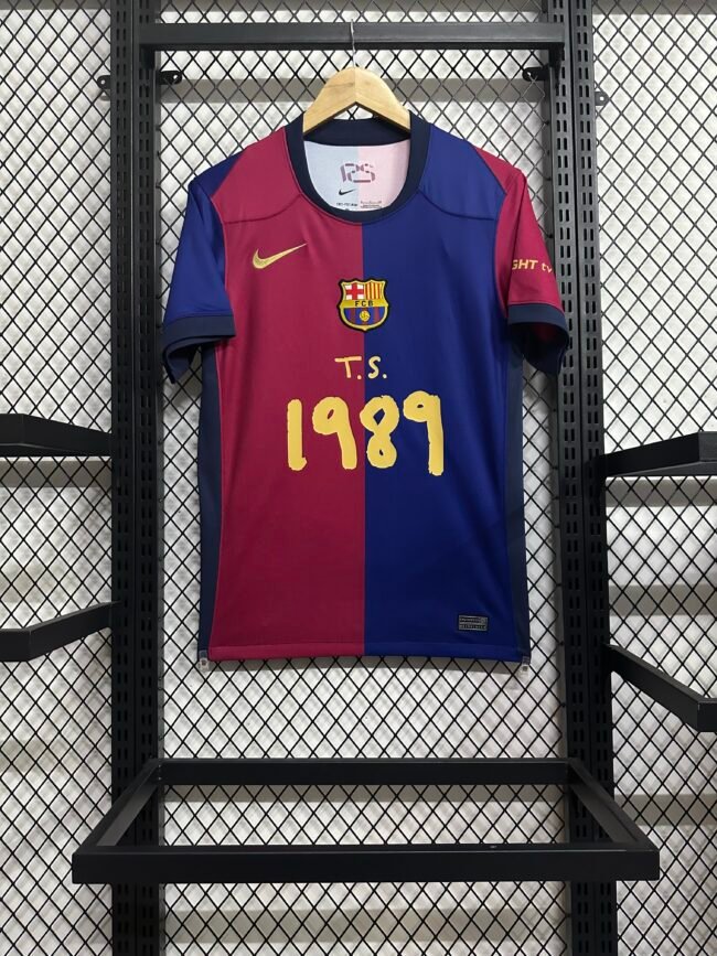 Barcelona Home Jersey 1989 ad