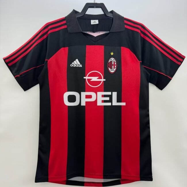 AC Milan Home Retro Jersey 2000/02