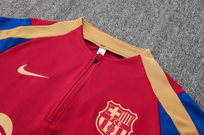 Barcelona Long Sleeve Track Suit 2024/25 MEN564 - Image 3