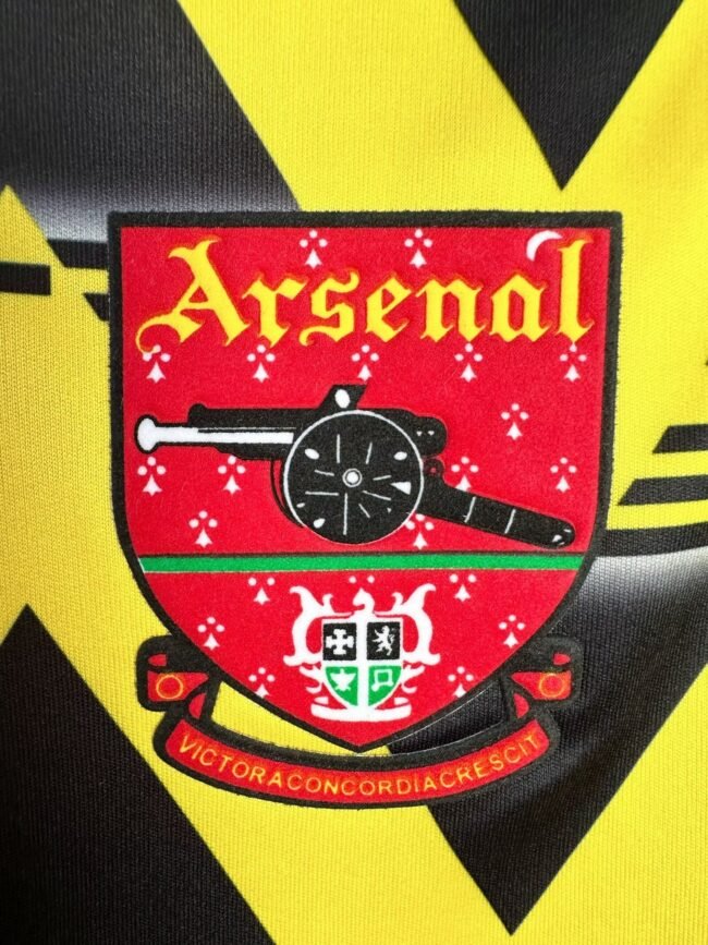 Arsenal Away Long Sleeve Jersey 1991/93 - Image 5