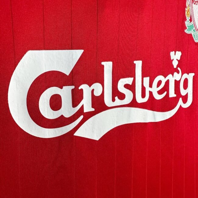 Liverpool Home Long Sleeve Retro Jersey 2006/08