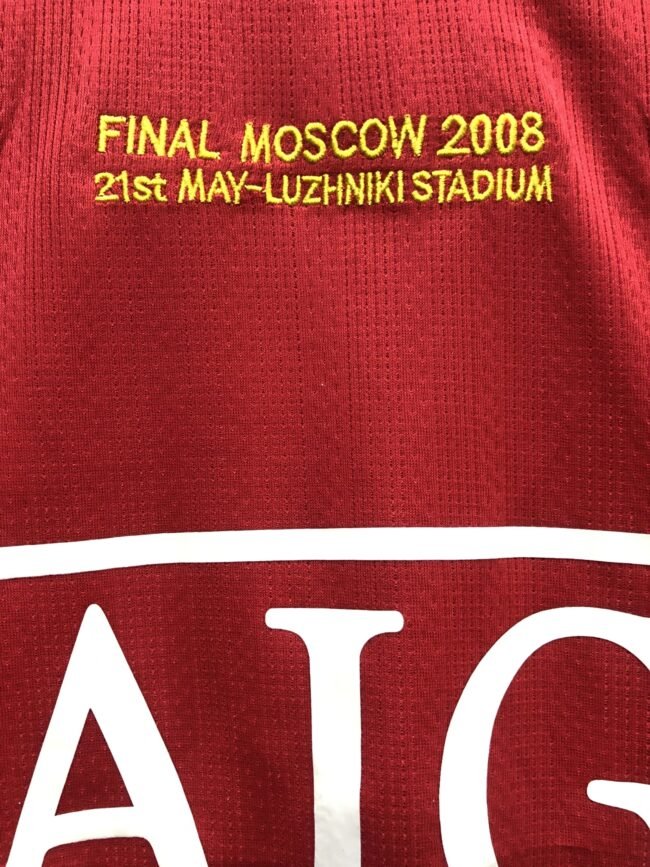Manchester United Home Retro Jersey 2007/08-Champions League Final – Bild 5